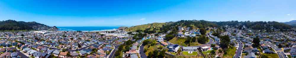 San Pedro Valley 360� Aero View