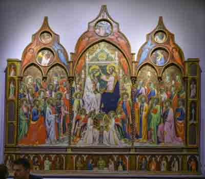 Rossello di Jacopo Franchi, Coronation of the Virgin