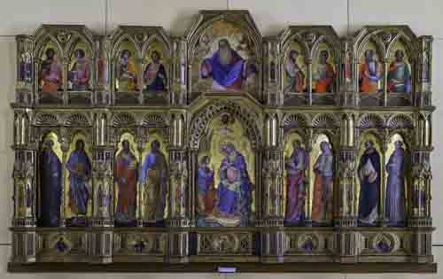 Lorenzo Veneziano Polyptych Annunciation